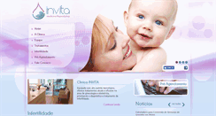 Desktop Screenshot of clinicainvita.com